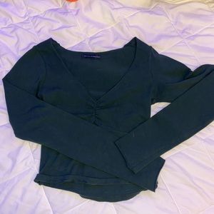 Brandy Melville Dark Green Gina Top